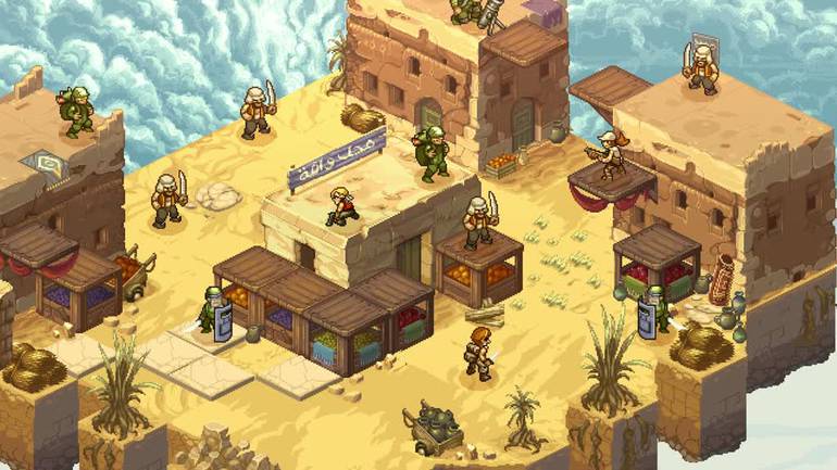 Metal Slug Tactics foi um dos grandes jogos anunciados em 2021 na SGF - Reprodução/SNK