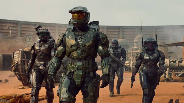 Imagem da serie de Halo