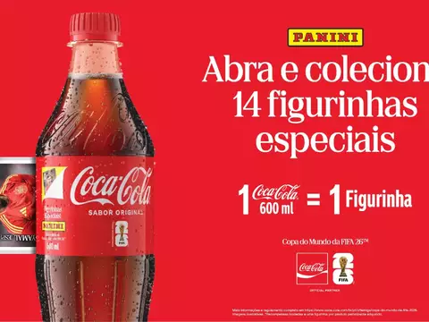 Coca-Cola e Panini unem forças para celebrar a Copa do Mundo FIFA 2026